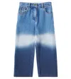 Stella Mccartney Jeans Con Effetto Schiarito In Colourful