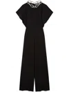 Stella Mccartney One-piece Suit With Decoration In Black