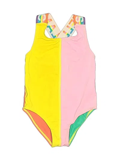 Pre-owned Stella Mccartney Kids'  One Piece Swimsuit In Yellow