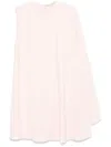 Stella Mccartney Stella Mc Cartney One Shoulder Mini Dress In Powder