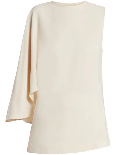 Stella Mccartney One-shoulder Top In Neutrals
