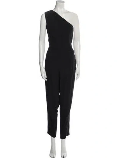 Pre-owned Stella Mccartney One-shoulder Jumpsuit In Black