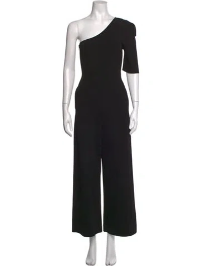 Pre-owned Stella Mccartney One-shoulder Jumpsuit In Black