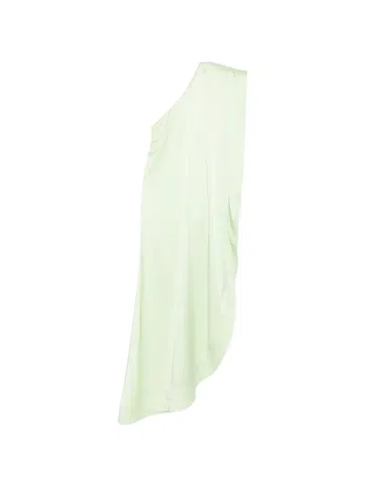 Stella Mccartney One-shoulder Maxi Dress In White