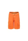 Stella Mccartney Pocket Shorts In Orange