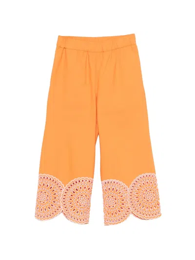 Stella Mccartney Kids' Orange Trousers