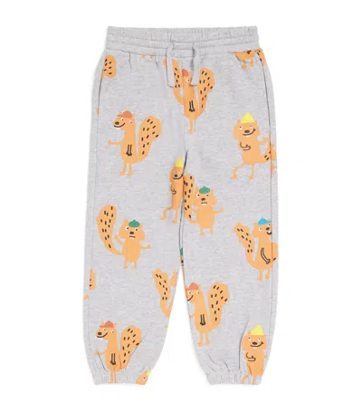 STELLA MCCARTNEY ORGANIC COTTON SQUIRREL SWEATPANTS