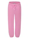 Stella Mccartney Organic Cotton Track Pants In Pink
