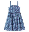 Stella Mccartney Printed Cotton Dress In Ottanio/multicolor