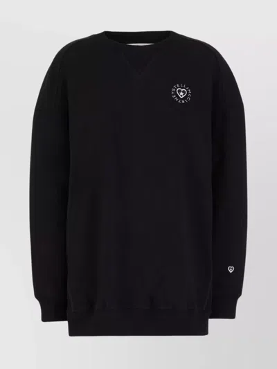 STELLA MCCARTNEY OVERSIZE COTTON CREW-NECK SWEATSHIRT