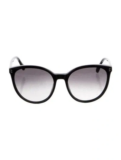 Pre-owned Stella Mccartney Oversize Gradient Sunglasses In Black