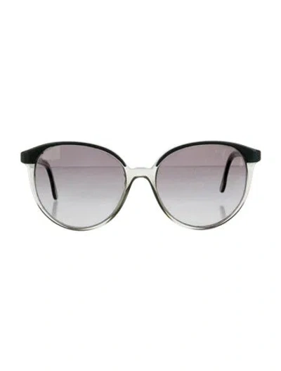 Pre-owned Stella Mccartney Oversize Gradient Sunglasses In Gray