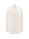Stella Mccartney Everyday Shirt With Long Sleeves And Chest Pocket In Neutral