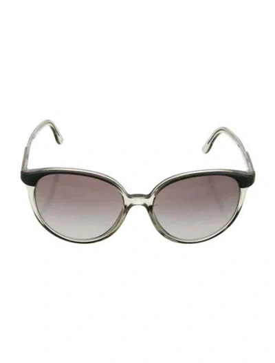 Pre-owned Stella Mccartney Oversize Tinted Sunglasses In Black