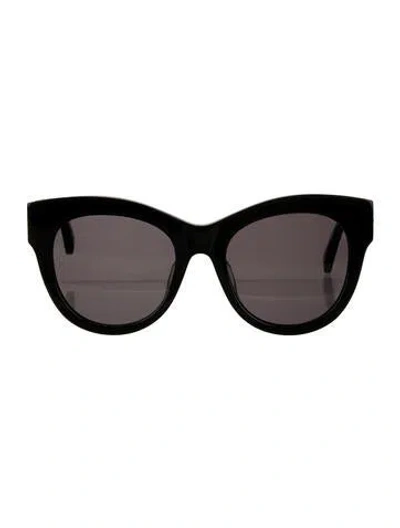 Pre-owned Stella Mccartney Oversize Tinted Sunglasses In Black