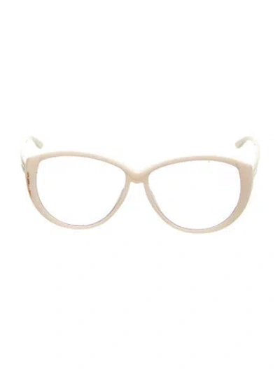 Pre-owned Stella Mccartney Oversize Tinted Sunglasses In Neutrals