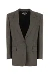 Stella Mccartney Single-breasted Micro Houndstooth Blazer