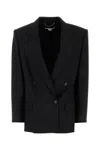 Stella Mccartney Wool Blazer With Button Detailing And Front Pockets
