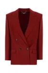 Stella Mccartney Oversized Blazer In Blue