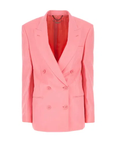 Stella Mccartney Stella Mc Cartney Pink Twill Oversize Blazer