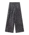 Stella Mccartney Oversized Drawstring Leopard Print Pants