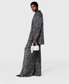 Stella Mccartney Oversized Drawstring Leopard Print Pants In Multi