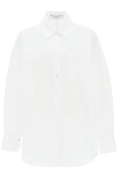 Stella Mccartney Oversized Cotton-poplin Shirt In White