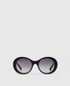 Stella Mccartney Oversized Round Gradient Sunglasses