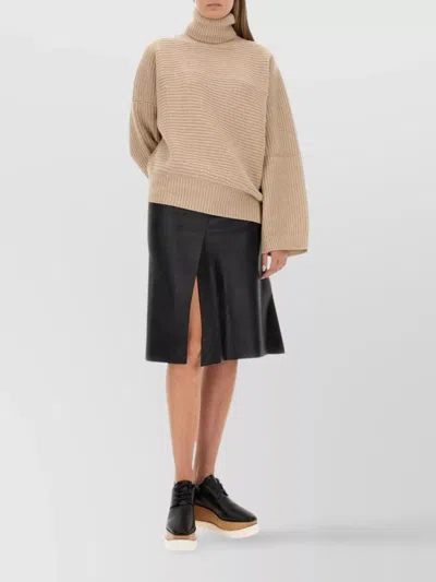 Stella Mccartney Oversized Turtleneck Knitwear Shirt