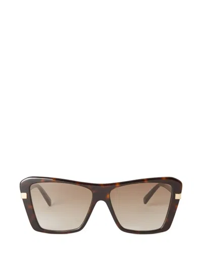 Stella Mccartney Oversized-frame Sunglasses In Braun