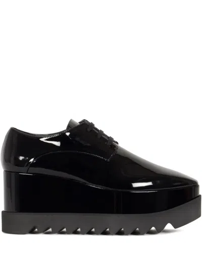 Stella Mccartney Oxford Elyse Shiny 80mm In Black