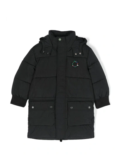 Stella Mccartney Kids'  Padded Jacket In Black