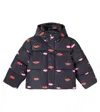 Stella Mccartney Padded Printed Jacket In Black