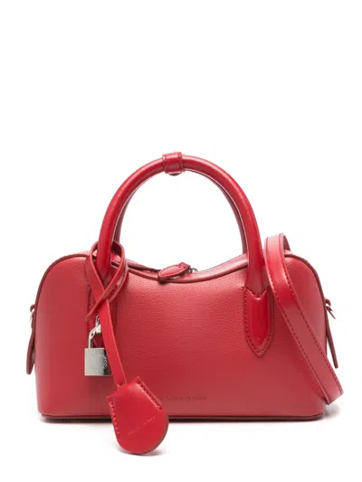 Stella Mccartney Padlock-embellishment Tote Bag In Red