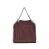 Stella Mccartney Palladium Tote Handbag In Black