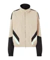 Stella Mccartney Paneled Shell Jacket In Neutral