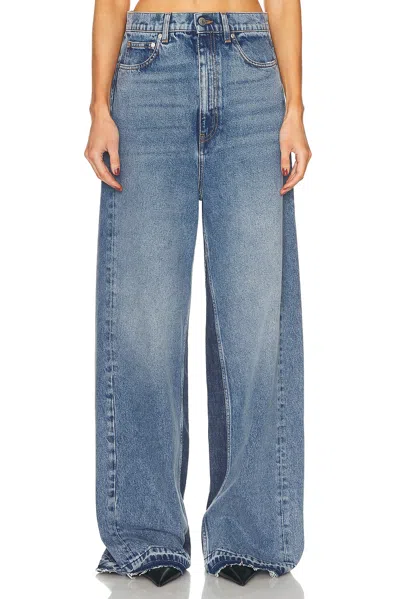 STELLA MCCARTNEY PANELED WIDE LEG JEANS