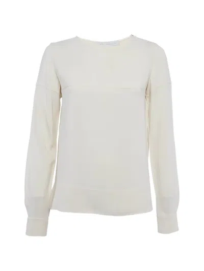 Pre-owned Stella Mccartney Panelled Blouse In Neutral