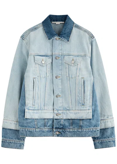 STELLA MCCARTNEY STELLA MCCARTNEY PANELLED DENIM JACKET
