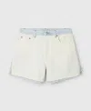 Stella Mccartney Panelled Denim Shorts