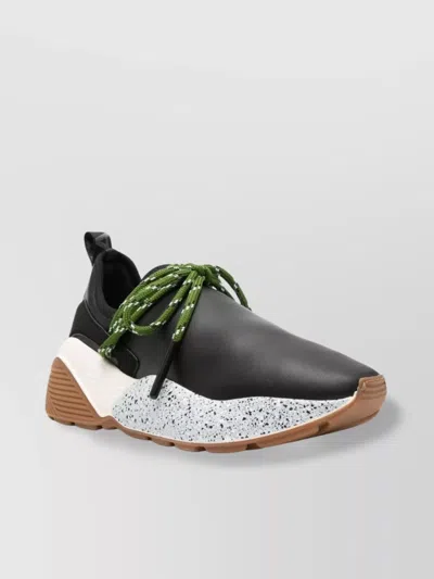 STELLA MCCARTNEY PANELLED FAUX LEATHER SNEAKERS