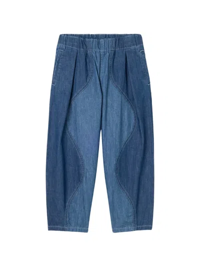 Stella Mccartney Kids' Panelled Jeans In Blue