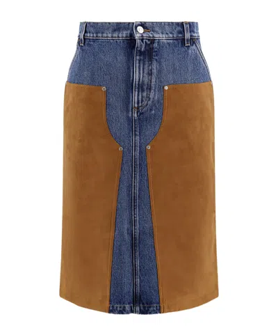 STELLA MCCARTNEY STELLA MCCARTNEY PANELLED MIDI SKIRT