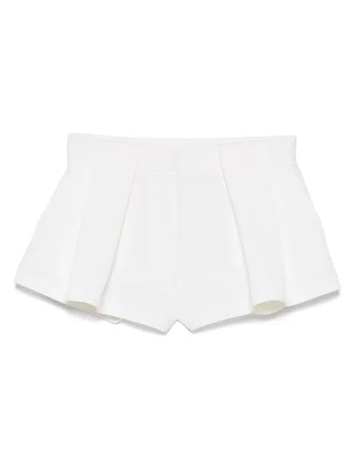 STELLA MCCARTNEY PANELLED PLEATED SHORTS