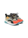 Stella Mccartney Panelled Sneakers In Green