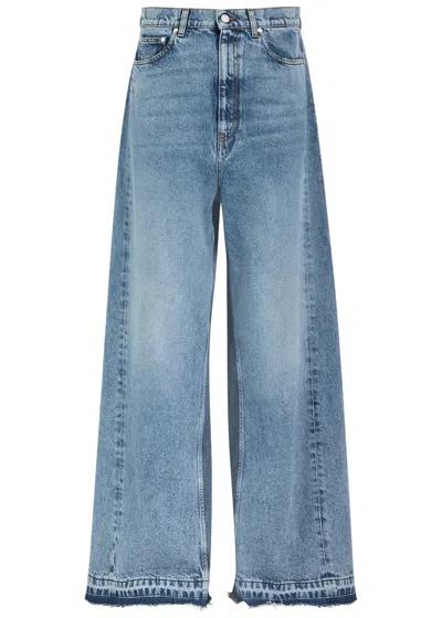 STELLA MCCARTNEY STELLA MCCARTNEY PANELLED WIDE-LEG JEANS