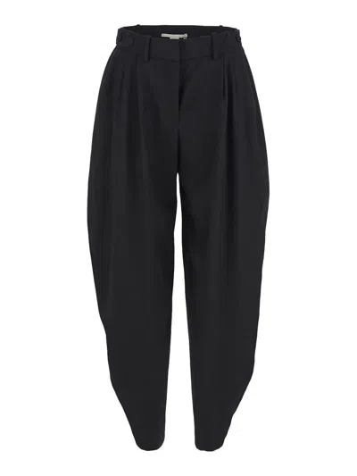Stella Mccartney Black Trousers With Side Pockets