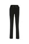 Stella Mccartney Satin-waistband Detail Trousers In 1000