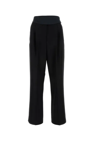 STELLA MCCARTNEY STELLA MCCARTNEY BLACK WOOL PANT