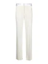 Stella Mccartney Twill Pants In Cream